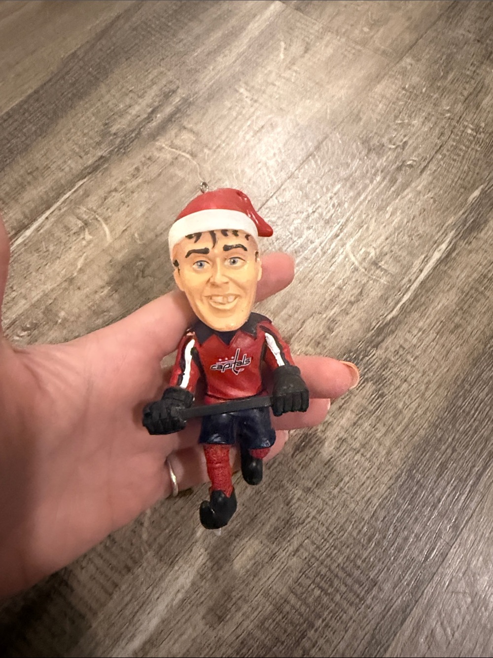 Washington Capitals Alex Ovechkin Ornament - Holiday Home Games Decor